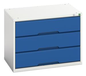 Verso 800 x 550 x 600H Bench Drawer unit Verso Bench Drawers and Cupboards 11/16925103.11 Verso 800 x 550 x 600H Drawer Cabinet.jpg